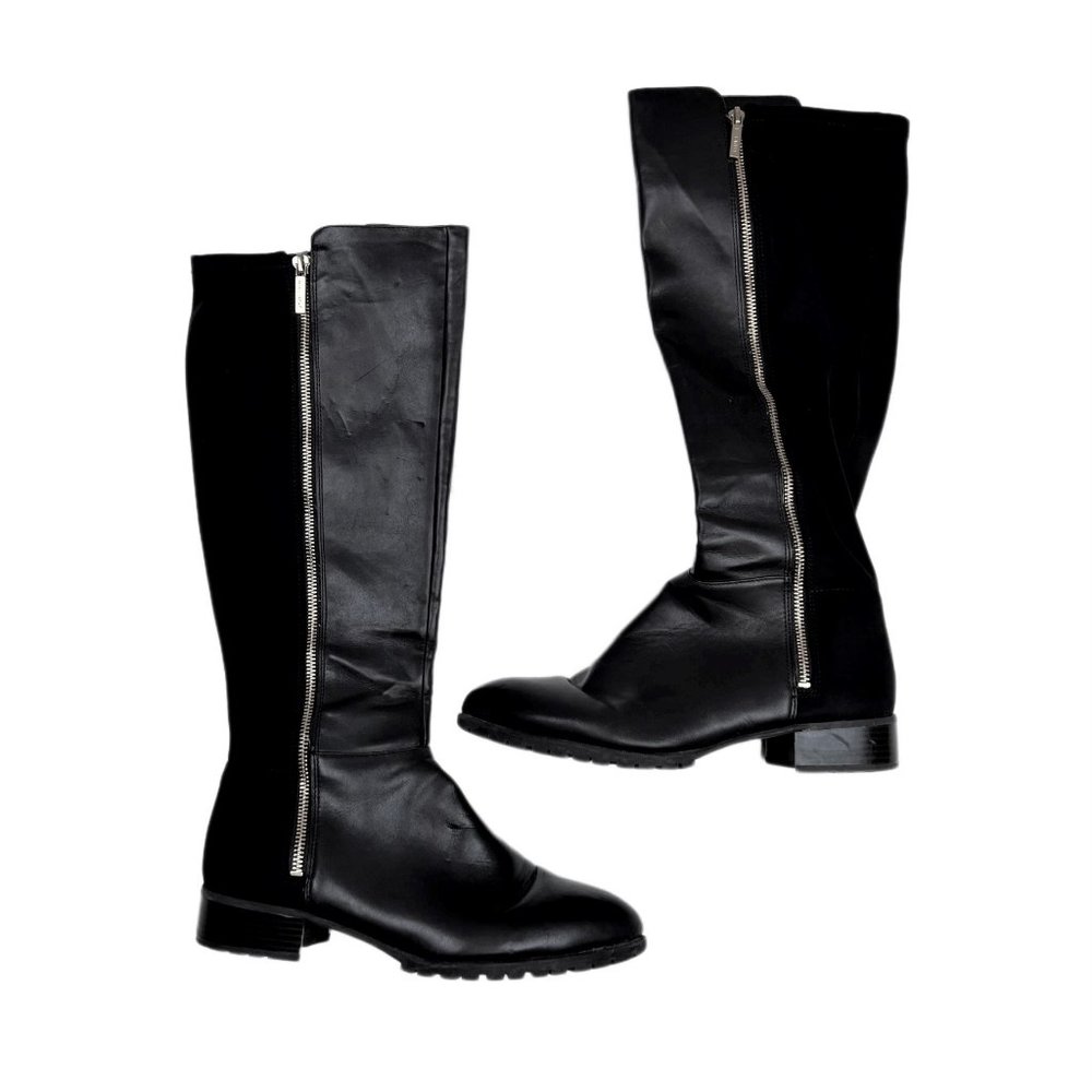 NINE WEST Tall Black Knee Boots (Size 8.5)
